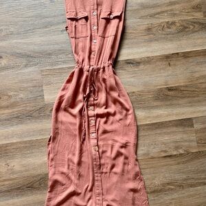 Willow & Clay Terracotta Maxi Dress